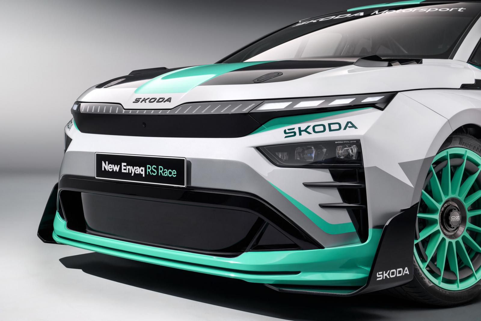 Skoda Enyaq RS Race: Επέστρεψε με βιώσιμες ιδέες για μοντέλα παραγωγής